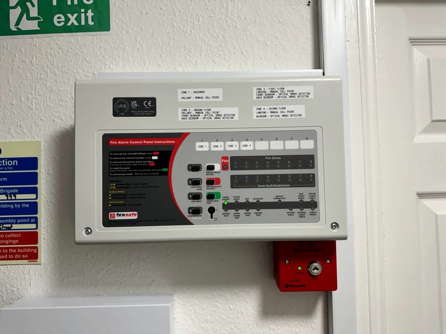 Fire alarm control panel