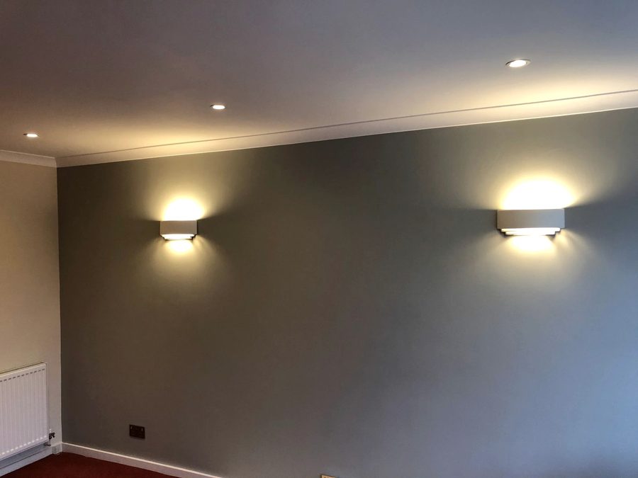 Up-and-down wall lights